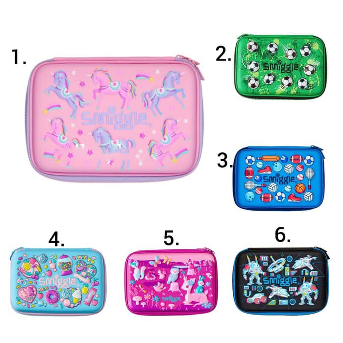 

TEMPAT PENSIL ANAK SEKOLAH SMIGGLE - Pencil Case Smiggle