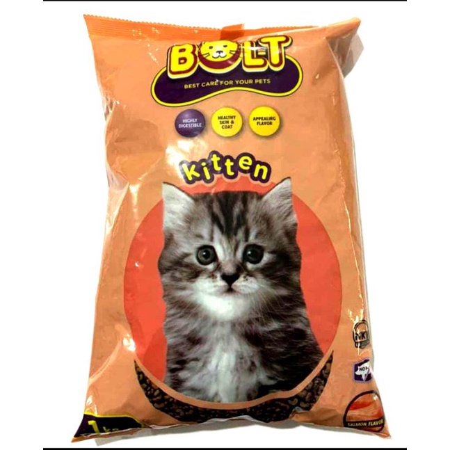 bolt kitten salmon kemasan 1kg