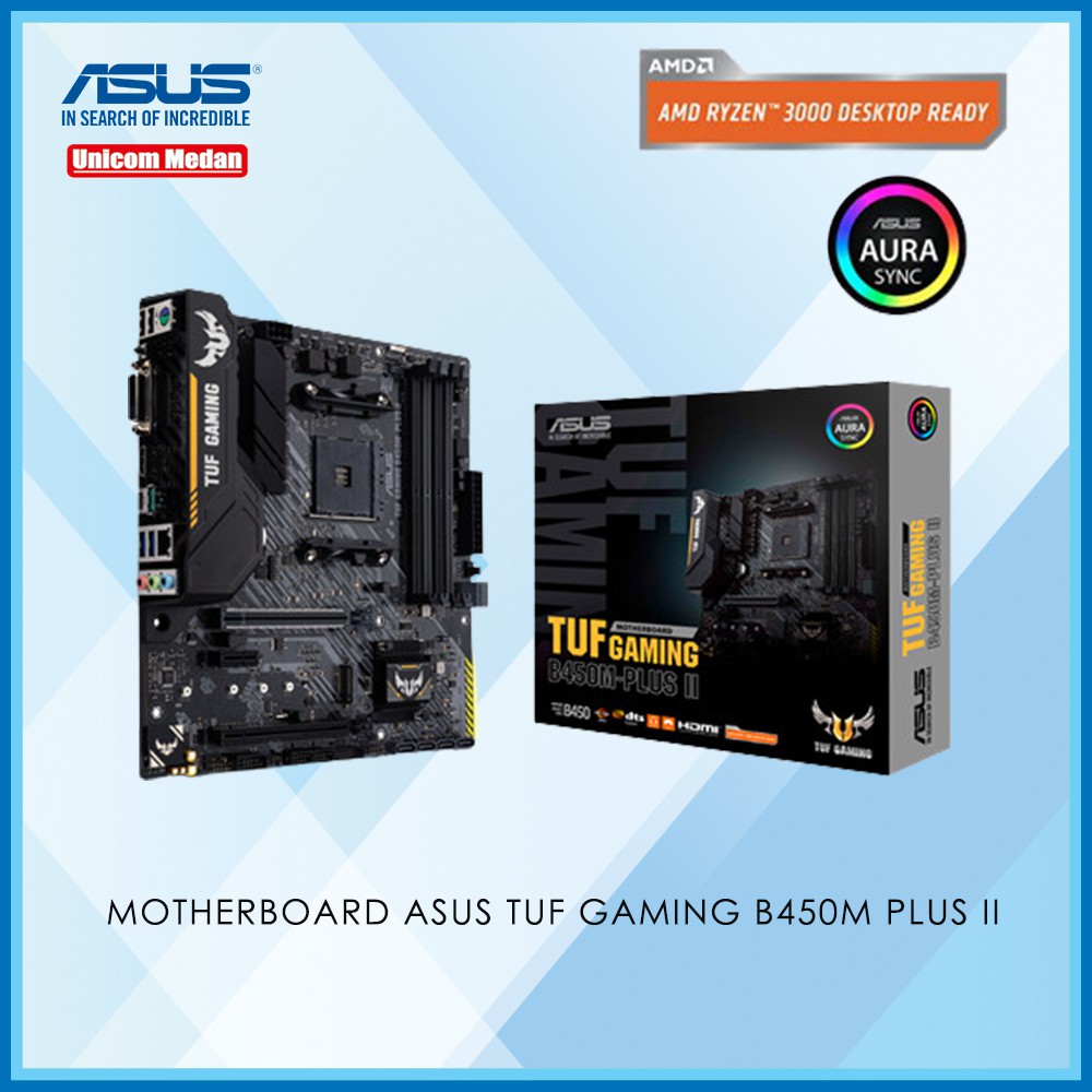 MOTHERBOARD ASUS TUF GAMING B450M-PLUS II