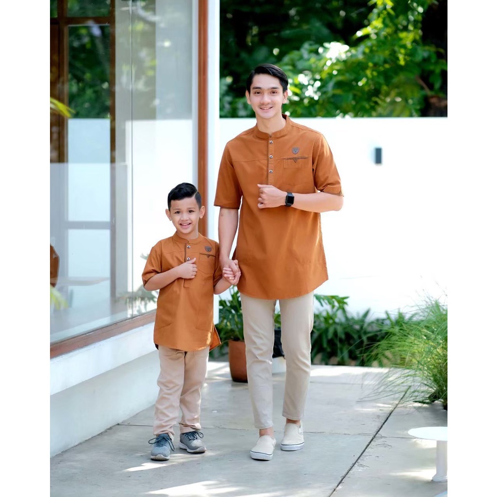 KURTA COUPLE AYAH ANAK NAYFAR ORIGINAL - BAJU MUSLIM COUPLE - BAJU KOKO COUPLE