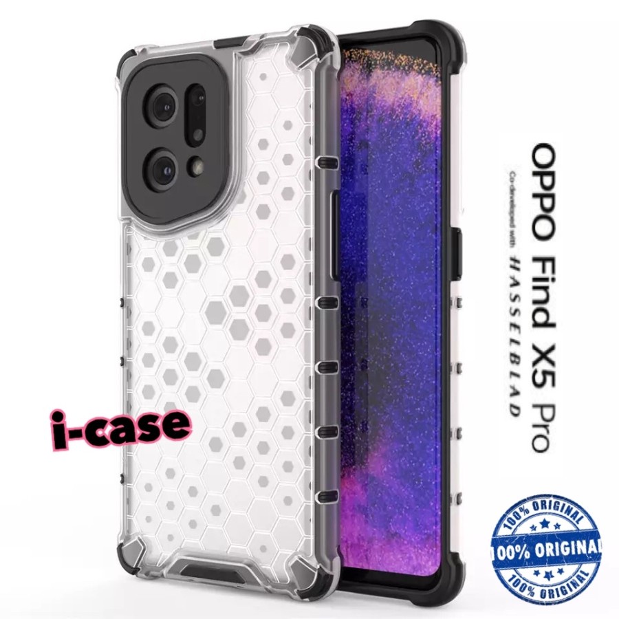 Oppo Find X5 Pro 5G HoneyComb Soft Case Casing cover FindX5Pro