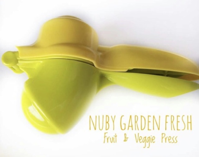 Nuby garden fresh fruits &amp; vegie press - food processor