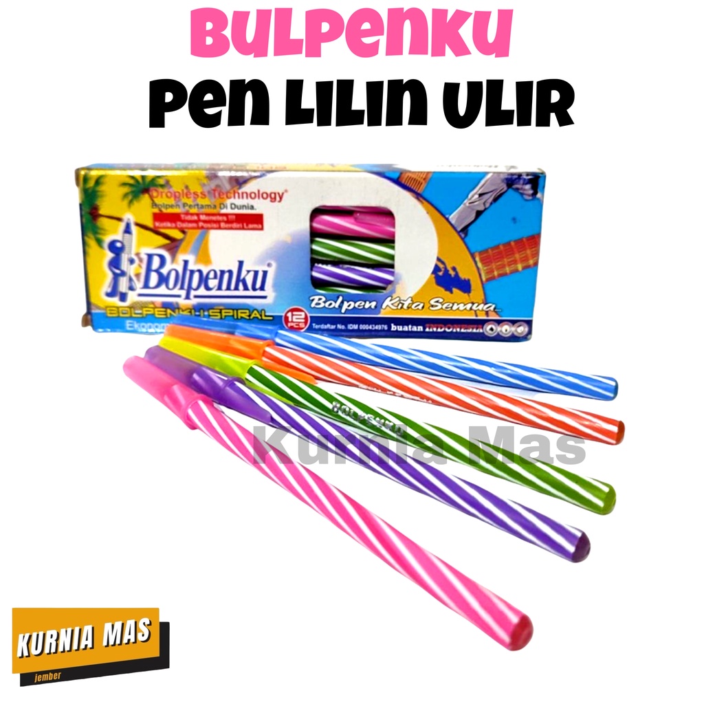 

Bulpenku Pulpen Ulir Pen Hitam