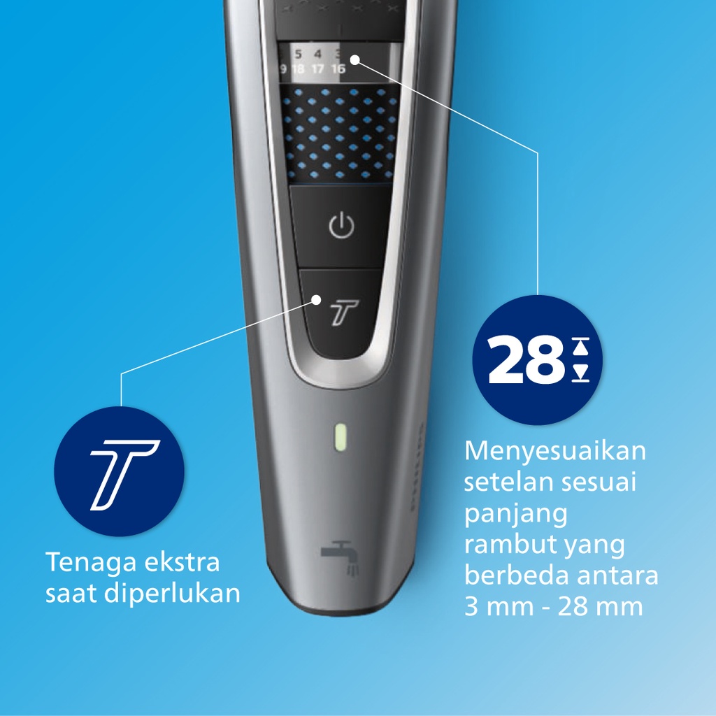 Philips Hairclipper 5000 HC5630/15 Pencukur Rambut