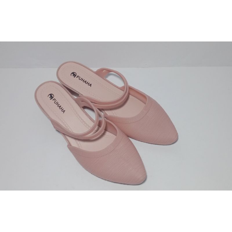 jelly flatshoes / sepatu jelly flat fuhaha
