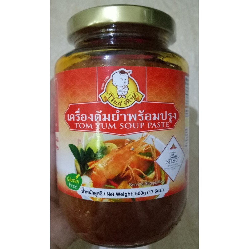 

HOT DEAL THAI BOY TOM YUM PASTE 500GR BPOM RI 155609231038 !!!!!!
