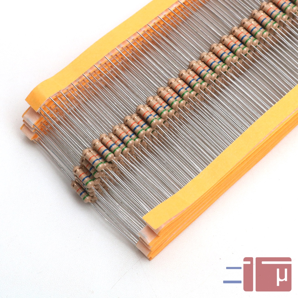 X10 Resistor 56K 1/2W Karbon 5% Taiwan Kaki Tembaga