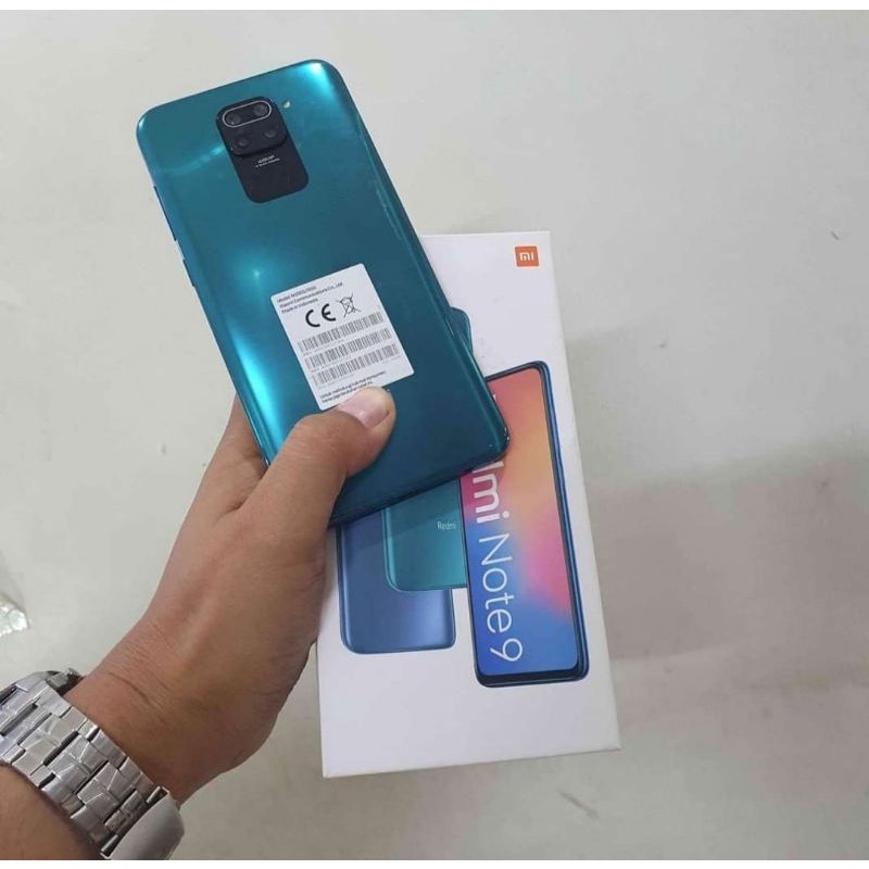 Xiaomi redmi note 9 fullset original second super muluss