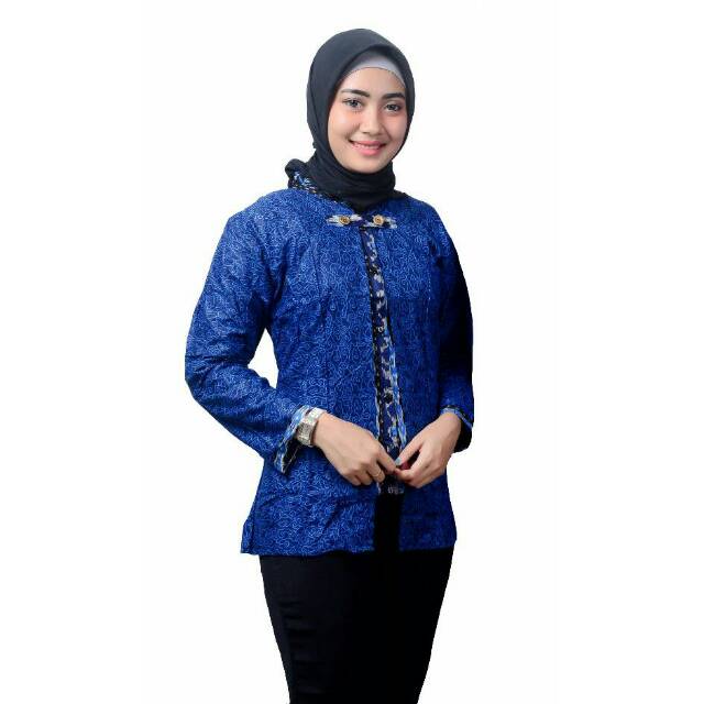 BLOUSE BATIK - BLUS BATIK - BLOUSE KERJA - BLOUSE KANTOR