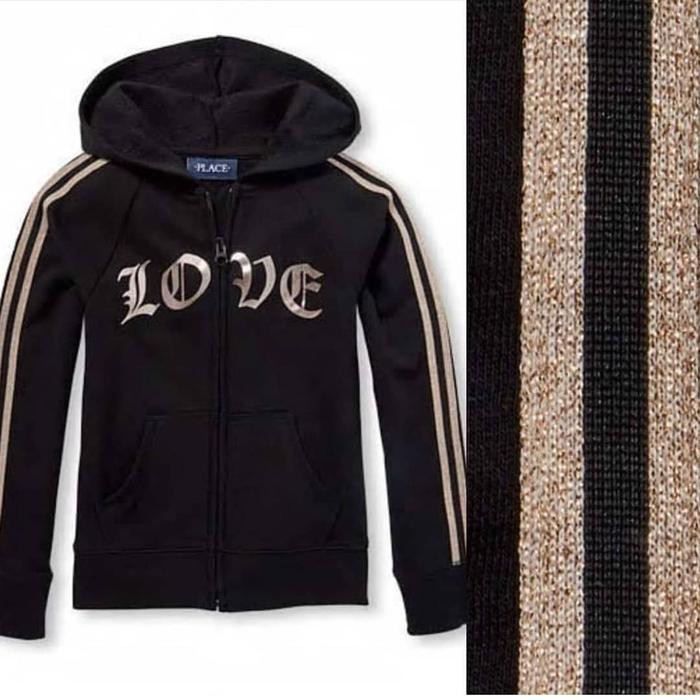 jaket anak perempuan list samping the children place original