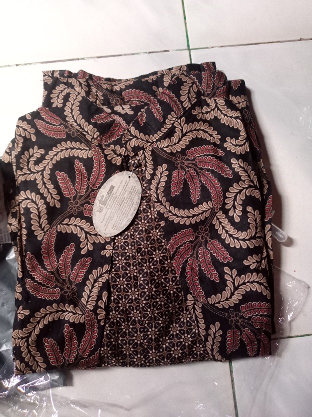 Gamis Batik Manggar, Padi,sekar,cantik,kubis,kipas,daun,kupu