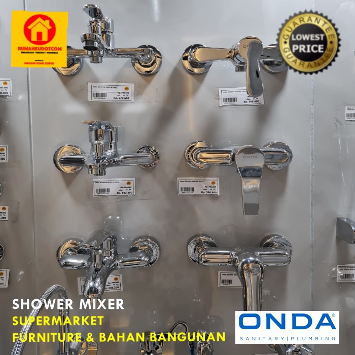 KERAN PANAS DINGIN - SHOWER MIXER PANAS DINGIN - KERAN SHOWER PANAS DINGIN - SHOWER MIXER - ONDA