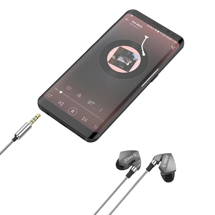 ORICO SOUNDPLUS-P1 Earphones Pro Aluminum Foil Cable In-ear Music