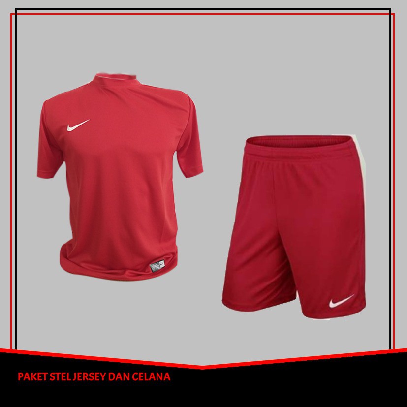 PAKET SETELAN JERSEY FUTSAL /BAJU BOLA &amp; CELANA PENDEK OLAH RAGA MURAH