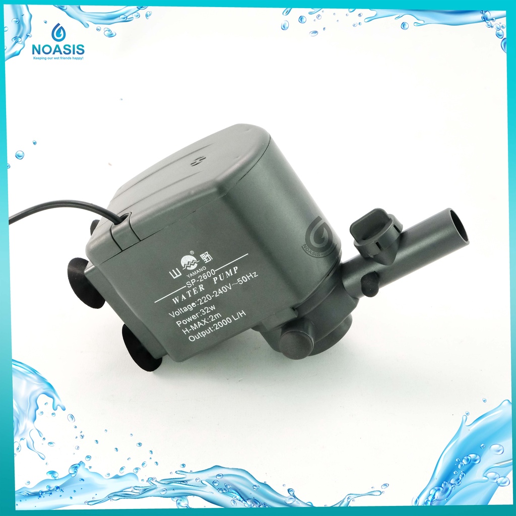 Yamano SP2600 SP 2600 Pompa Air / Power Head (2000 LPH 32 watt)