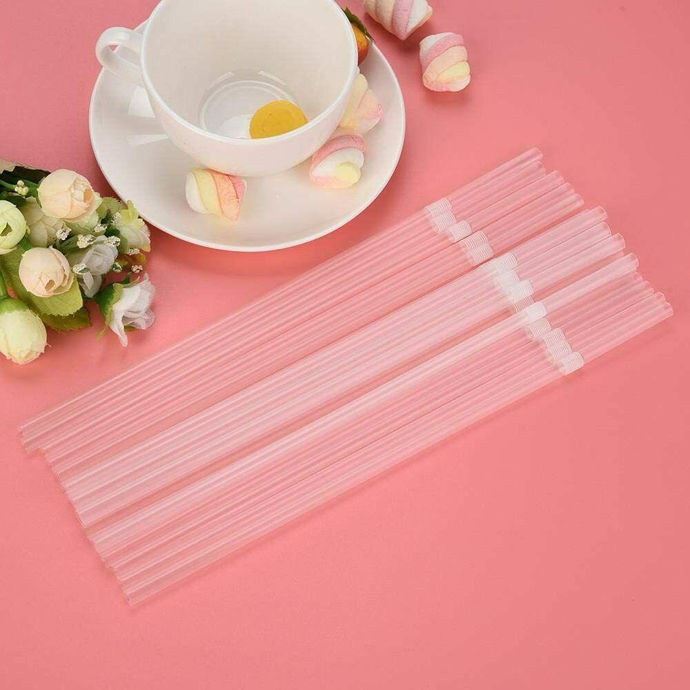 Suyo 100pcs / set Plastik Pembungkus Minuman Cocktail Transparan