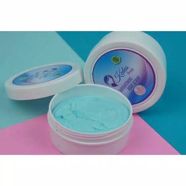 (CYBER) COD KEDAS BEAUTY BRIGHTENING BODY SCRUB /GOLD JELLY KEDAS/ SABUN KEDAS ORIGINAL 100% BPOM