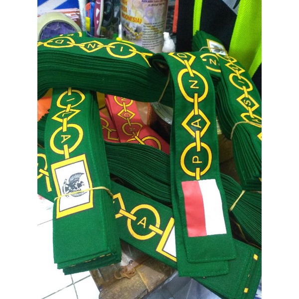 Kendit paskibra | ikat pinggang paskibra | kendit upacara