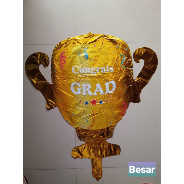 Balon Foil CHAMPION CONGRATS GRAD JUMBO