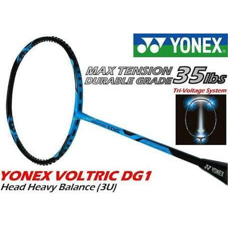 Original Yonex Voltric 1 DG 1DG Raket Badminton