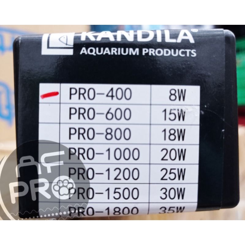 PROMO MURAH LAMPU AQUARIUM KANDILA PRO RED VIEW 400 + PACKING PIPA