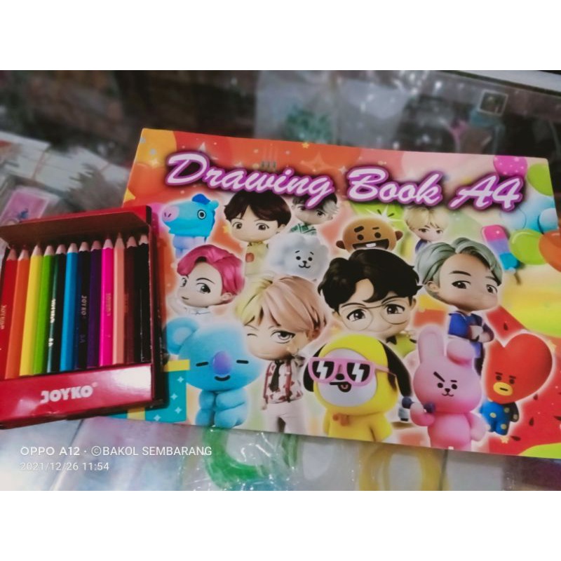 

BUKU GAMBAR A4 (BONUS CRAYON)