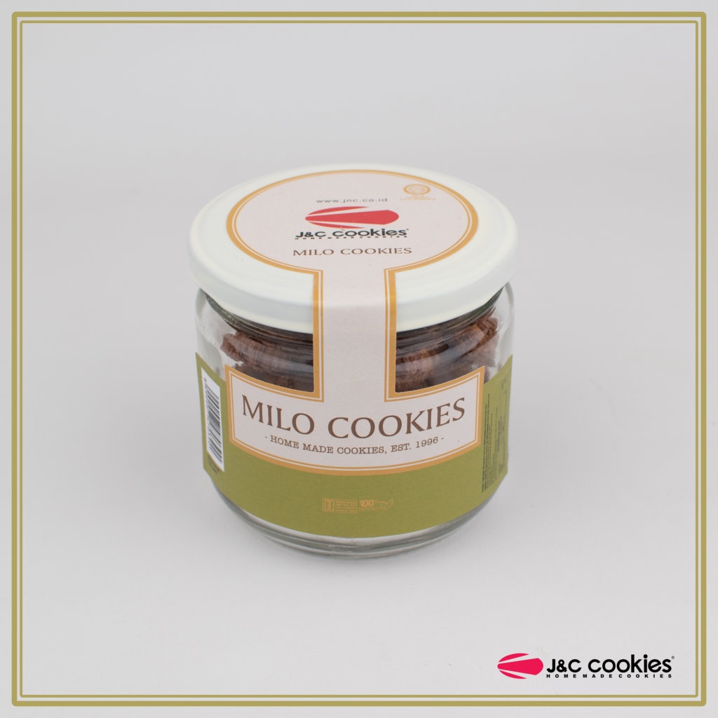 

Kue Kering Milo Cookies JNC J&C Cookies Jar Kaca