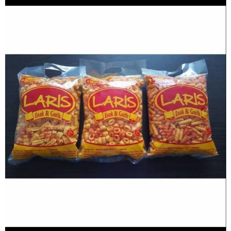 

LARIS Snak Oleh Oleh Dari Makassar Enak dan Gurih isi 100 Gram ( Dikemas Toko ) dan 225 Gram ( Di Kemas Pabrik ) All Variant