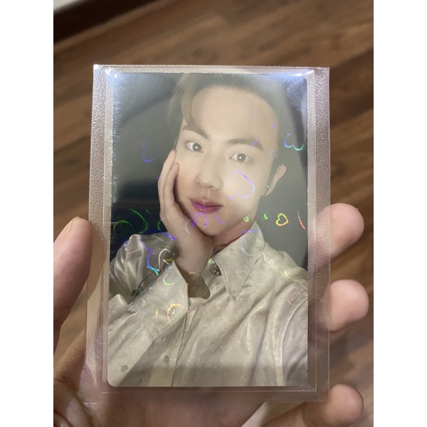[BOOKED] bts jin ld be jp fc pc seokjin photocard japan fan club lucky draw deluxe