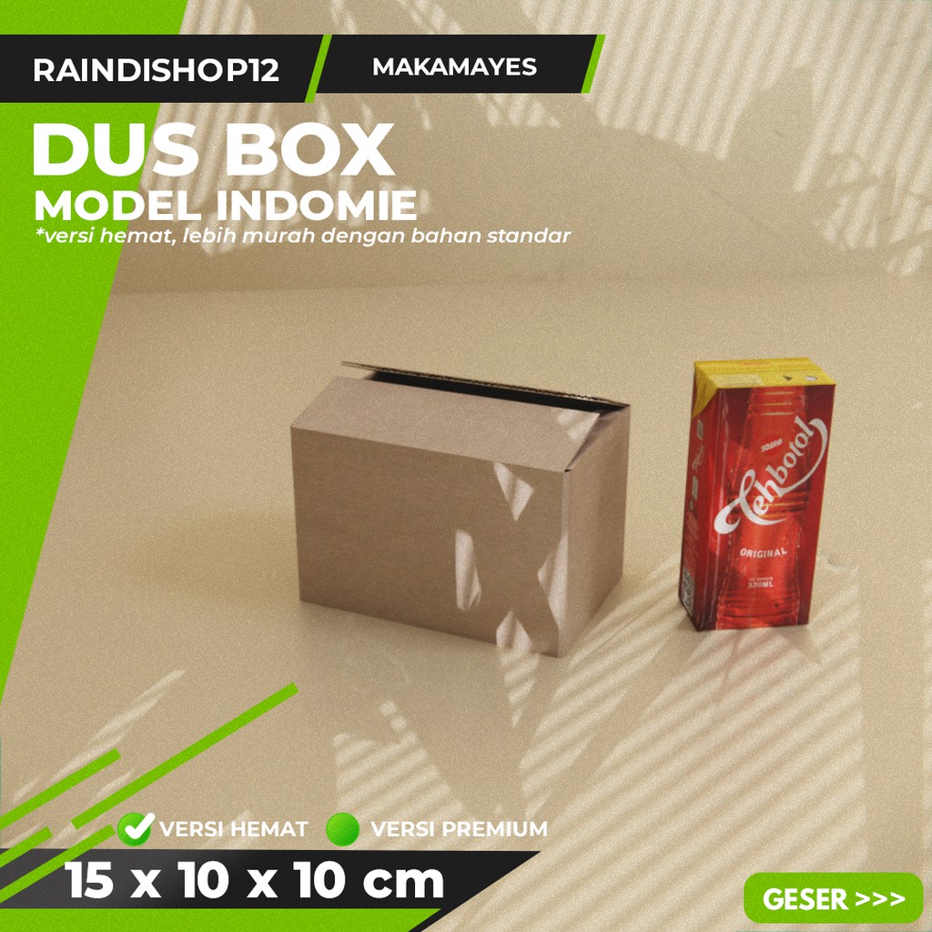 

BOX 15 X 10 X 10 CM KARDUS KOTAK KEMASAN PACKAGING KADO POLOS