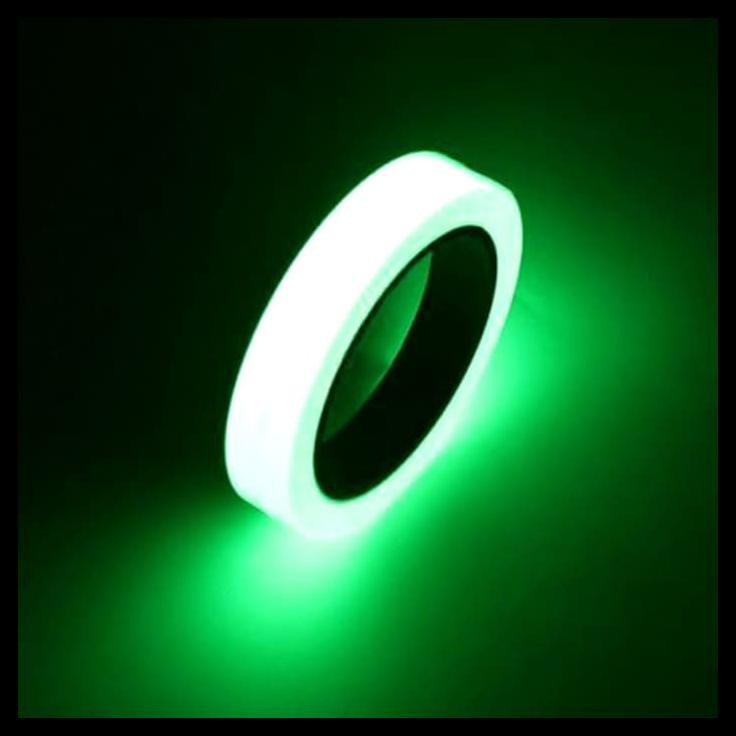 

SPECIAL!! Glow In The Dark Tape 1.5cm x 10m / Lakban Nyala Dalam Gelap