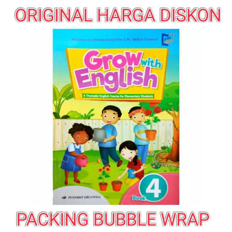 BUKU BAHASA INGGRIS GROW WITH ENGLISH SD KELAS 4 KURIKULUM ...