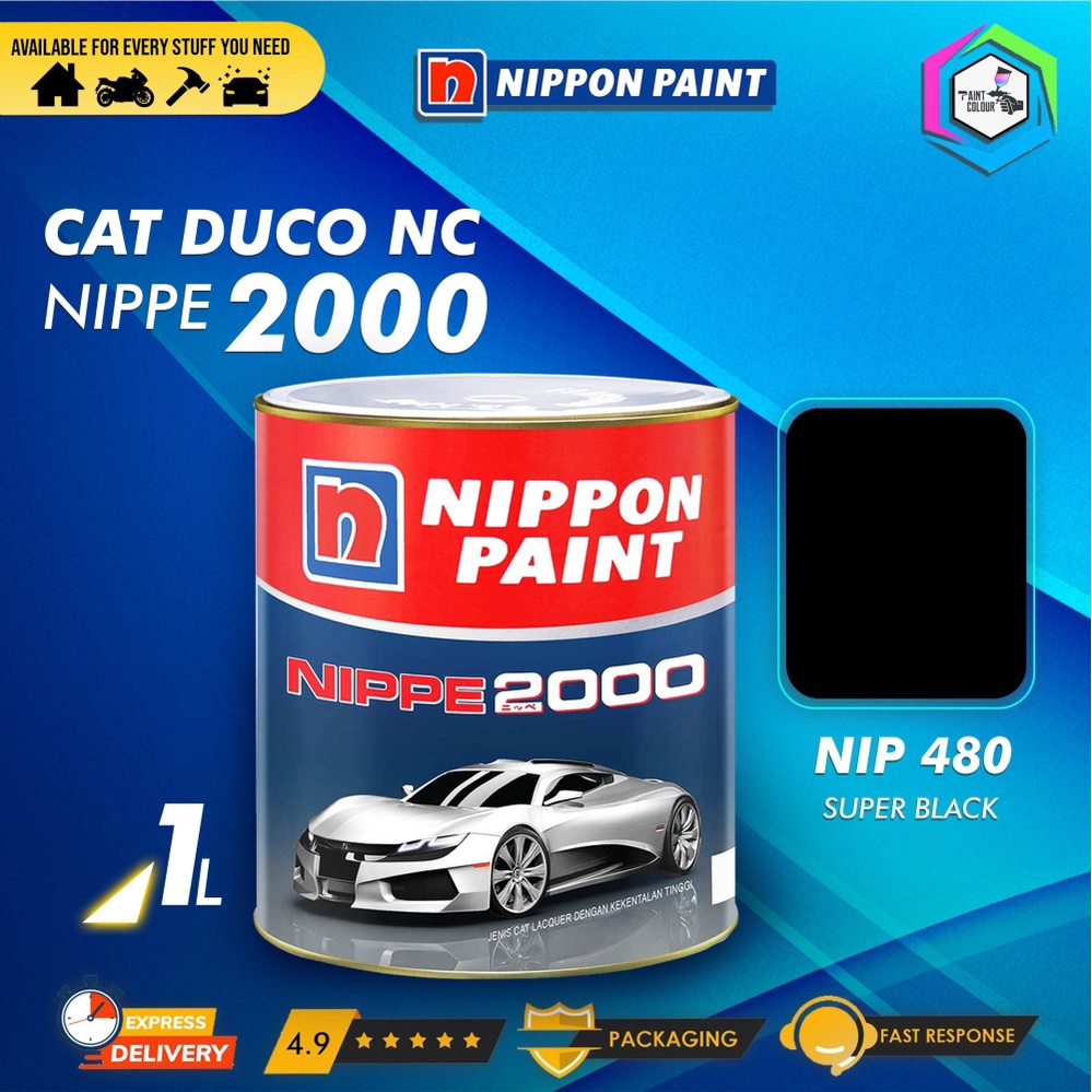 Cat Duco Nippon Paint Nippe 2000 - 480 Super Black