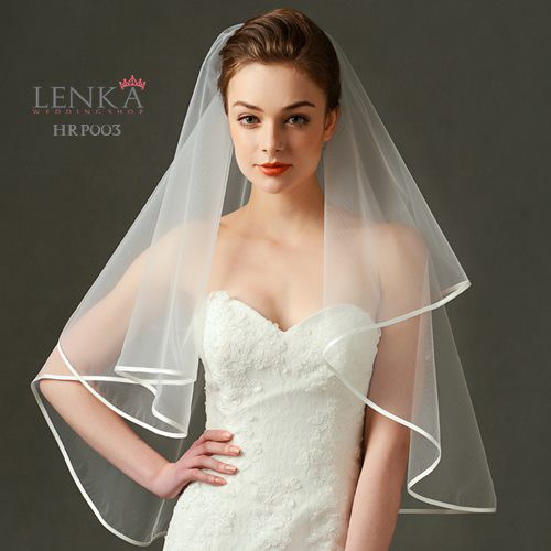 [READY STOCK] SLAYER PENGANTIN WANITA WEDDING VEIL LACE TRANSPARAN HRP003