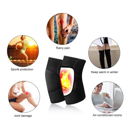 Alat Terapi Lutut Magnetik Tourmaline Self Heating Knee Pads Therapy Original