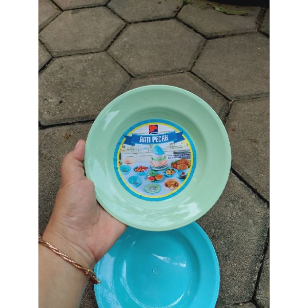 Lucky Bird piring bulat dalam pet 6'' (LB-P-913) piring