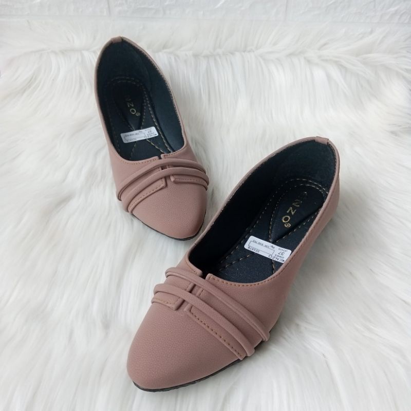 Sepatu Balet Kerja Santai Kasual Slip On Flatshoes Murah Terbaru bisa COD