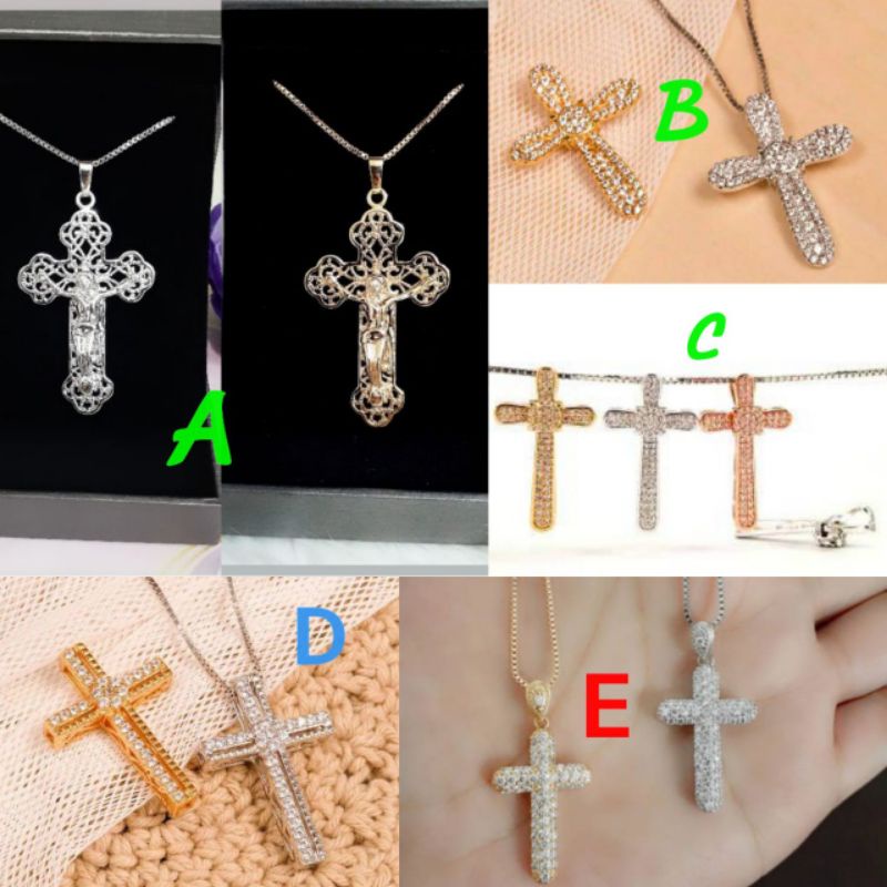 LIONTIN SALIB REPLIKA EMAS