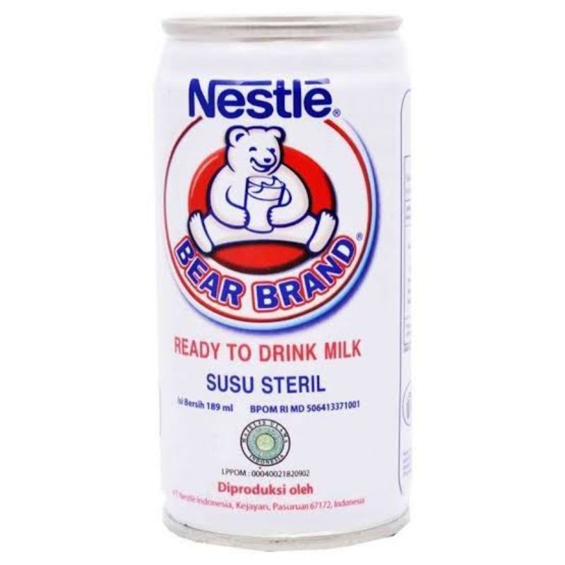 

Nestle Bear Brand Susu Steril ( 189ml )