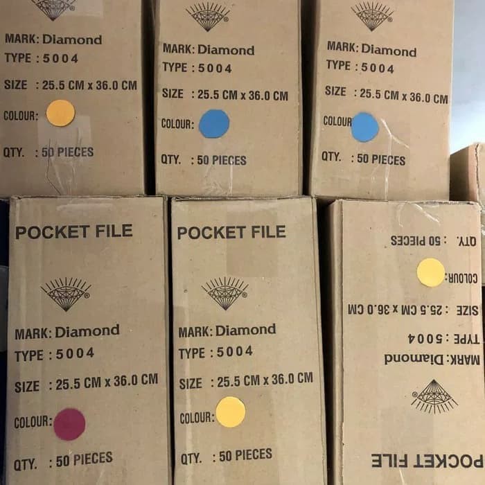 

Map pocket file 5004 Diamond