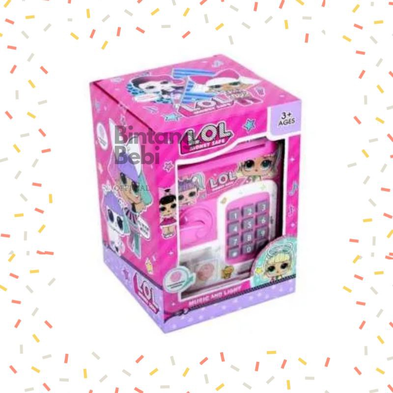 mainan anak mesin ATM karakter kartun