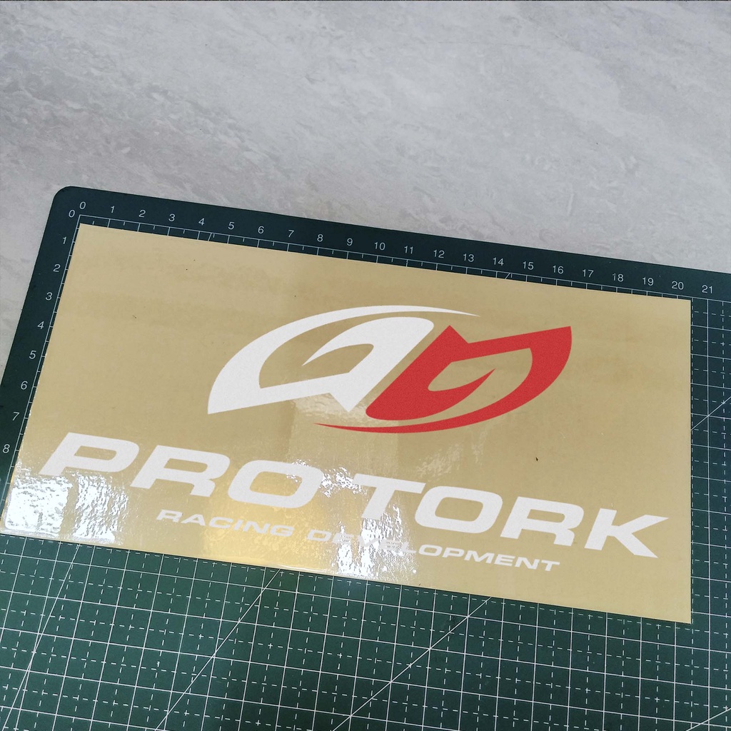 Cutting Stiker Pro Tork Variasi Motor Mobil Sticker Timbul Keren Nyala Dasbor Spakbor Visor Body Kaca Helm Laptop Hologram Reflective Tahan Air Bodi Samping Nama Jepang Scoopy Vario Beat NMAX PCX Vespa Aesthetic Pickup Anime Windshield Kustom Modif