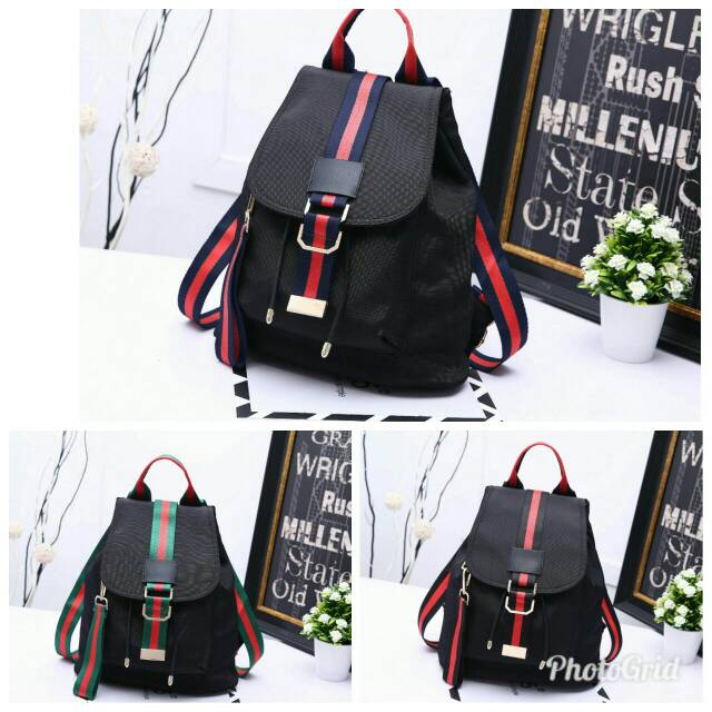 Tas ransel cewek Gucci Ramilah 9501
