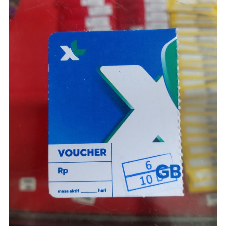Voucher data  XL HOTROD 6GB
