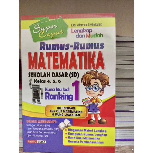 Jual SUPER CEPAT RUMUS RUMUS MATEMATIKA SD RANGKING 1 | Shopee Indonesia