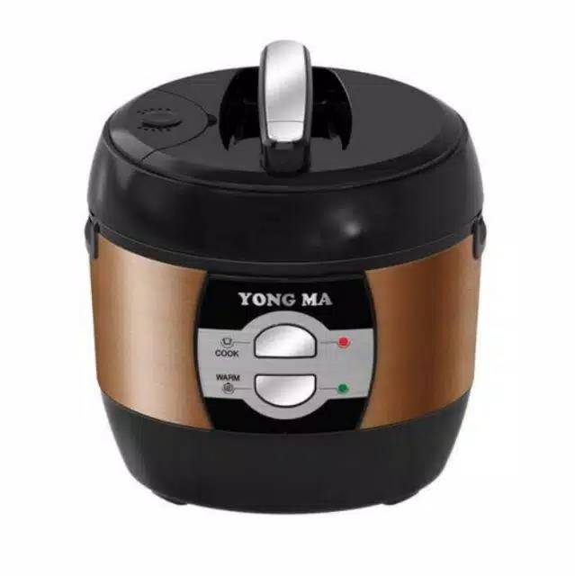 YONG MA Rice Cooker Gold Iron Wing 3in1 2Liter YongMa SMC7033/YMC703