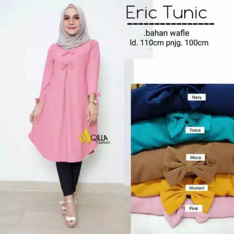 MRA - Tunik Eric - Tunik Terbaru 2021- Tunik Kekinian-Tunik Wanita Murah- Tunik Remaja- Tunik polos