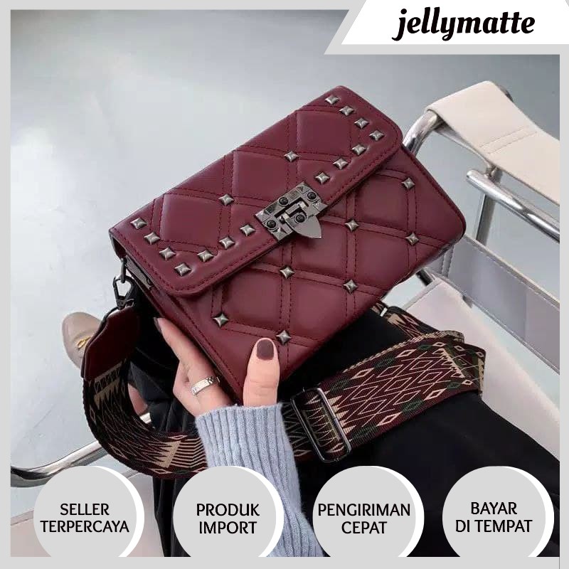 TAS IMPORT WANITA - Tasready Tas Selempang Wanita Fashion Mora 7294