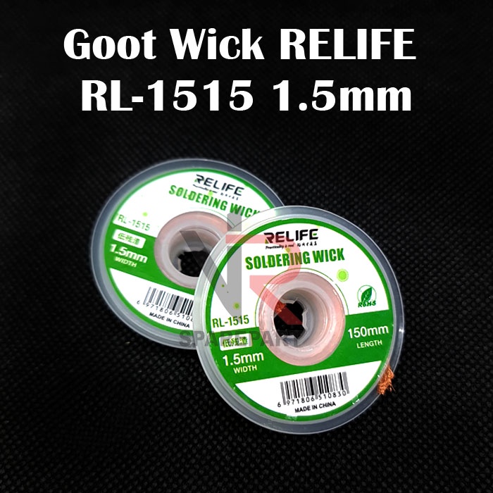 SOLDERING WICK GOOT RELIFE / PEMBERSIH TIMAH SOLDER