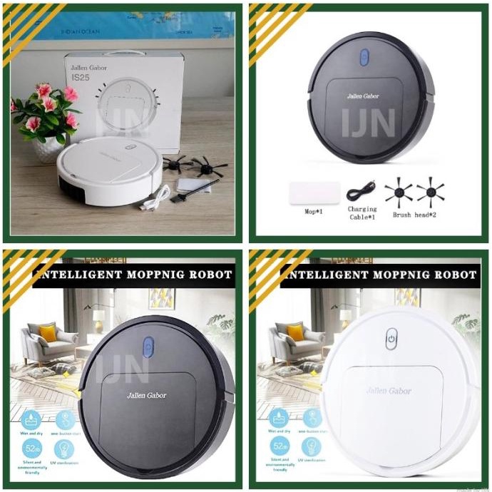 IS25 Jallen Gabor Smart Vacuum Cleaner Robot Pembersih Debu Lantai